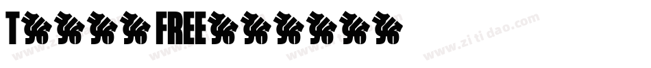 Thune FREE字体转换